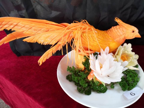 学生食雕作品