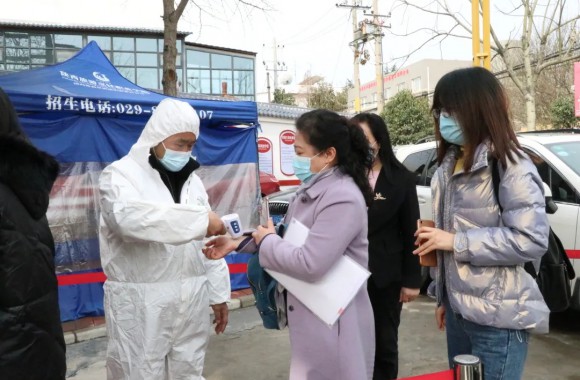 省教育厅春季开学综合督查组莅临开云kaiyun网页版指导返校复学防疫保障工作
