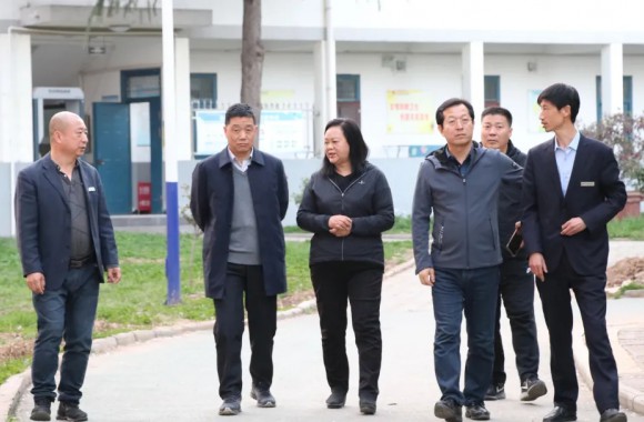 陕西省委军民融合办、省商务厅领导一行莅临开云kaiyun网页版检查指导工作