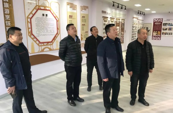 咸阳市劳动技能鉴定服务中心巡视组、泾阳县人社局一行7人莅临开云kaiyun网页版检查参观指导工作