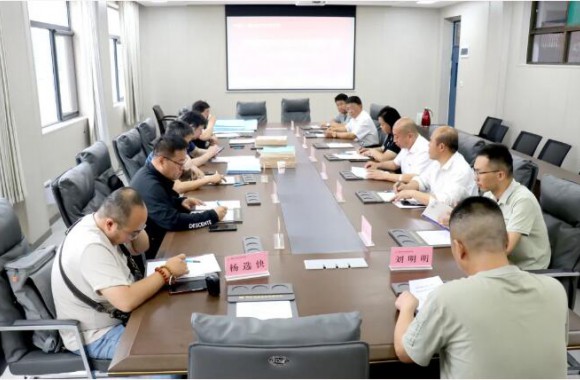咸阳市住建局领导专家莅临开云kaiyun网页版指导工作