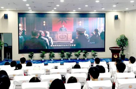 团委动态 | 开云kaiyun网页版开展“红色光影忆峥嵘 筑梦青春再出发”红色主题观影活动